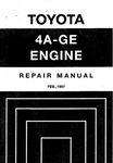 Toyota 4AGE Engine Service Manual