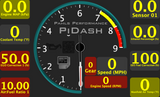 PiDash Gauge Layouts